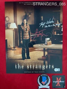 Liv Tyler & Kip Weeks dual signed The Strangers 11x14 photo Beckett COA horror - Picture 1 of 5