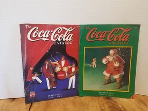 2 Coca Cola Catalogs Holiday 1995 Spring 1996 - Imagen 1 de 4