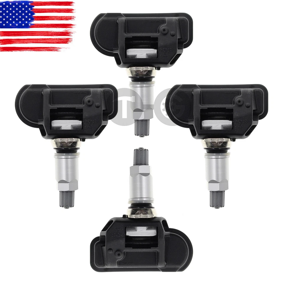 4pcs Tire Pressure Sensor TPMS For Mercedes-Benz CLK500 CLK55 S63 S65 AMG - Изображение 1 из 4