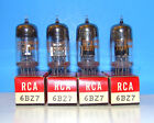 6BZ7 NOS RCA 1968 radio audio vintage amplifier vacuum tube 4 valve tested 6BQ7A
