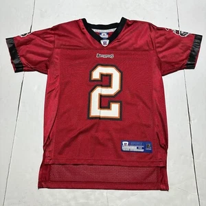 Chris Simms Jersey Youth Size M Red #2 Reebok NFL Tampa Bay Buccaneers Classic - Picture 1 of 10