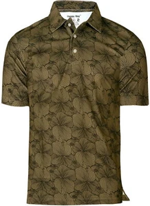 HAPPY BAY Men's Golf Shirt Short Sleeve Moisture Wicking Collared Tee Shirts - Picture 1 of 3