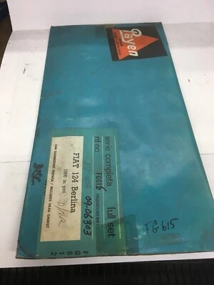 JUEGO DE JUNTAS COMPLETO PARA FIAT 124 SEDÁN 1197cc OHV 73mm 124A 1966-1969 09-06303 Foto 1 de 2