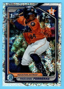 Pascanel Ferreras 2024 Bowman Chrome 1st Year Sparkle Refractor 2/299 Astros - Picture 1 of 2