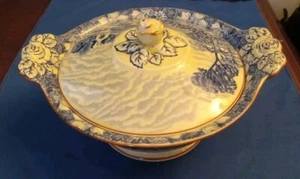 Vintage Enoch 1784 Ralph 1750 Woods Burslem England Covered Vegetable Bowl - Picture 1 of 10