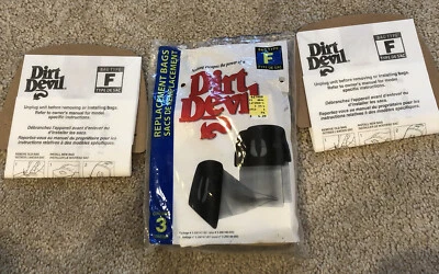 5 Dirt Devil Type F Vacuum Cleaner Bags - Image 1 of 3