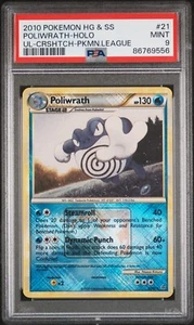 Pokemon Poliwrath League Holo Promo - Unleashed - 21/95 - PSA 9 - Picture 1 of 2