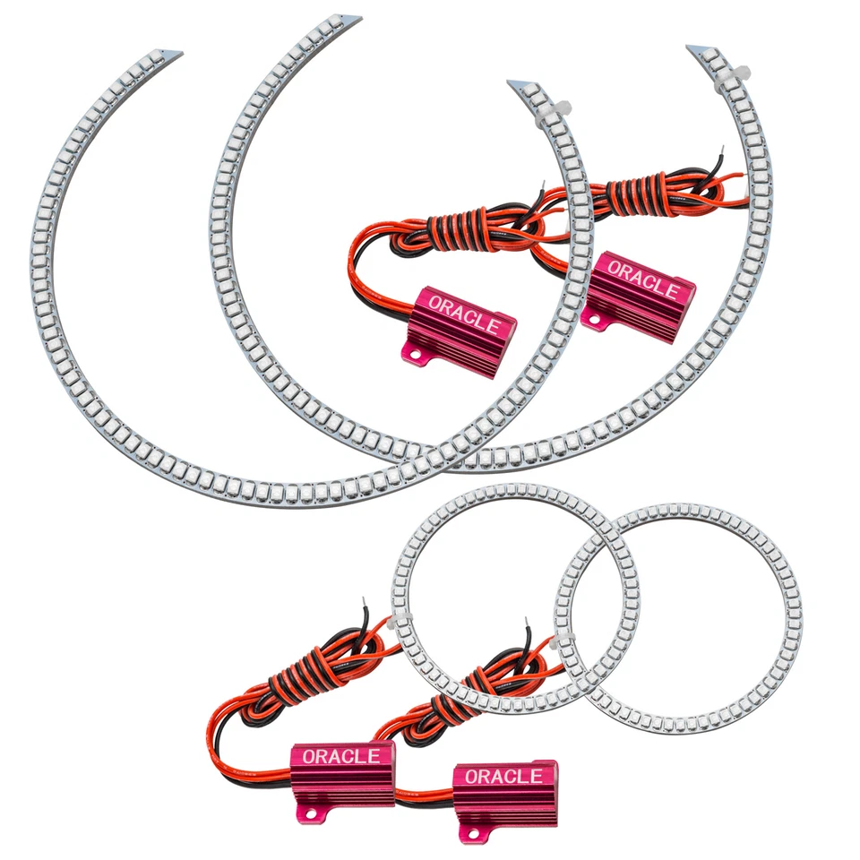 Kit de halo de faros LED rojo Oracle Lighting 2011-2015 para Mini Cooper Countryman Foto 1 de 1