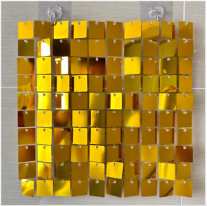 Square Sequin Wall Party Backdrop Wedding Events Decorations Birthday Wedding#