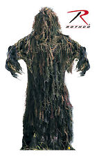 Lightweight All Purpose 2 Piece Ghillie Suit - Hunting, Paintball, Military Camo