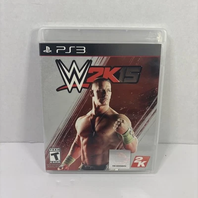 WWE 2K15 PS3 Sony PlayStation 3 2014 Complete CIB w/ Manual Tested - Image 1 of 3