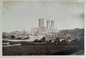 19c Grand Tour Photographs. Lincoln Cathedral - Picture 1 of 3