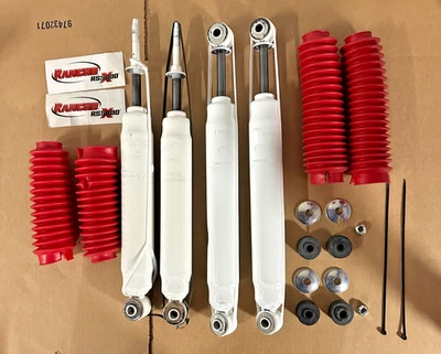 Juego Amortiguadores Traseros y Delanteros Rancho Elevación 0" Para Dodge Ram 1500 3500 4x4 Foto 1 de 4