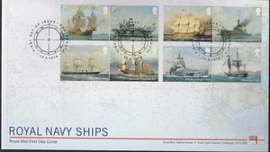 2019 - Royal Navy Ships FDC - Portsmouth (Compass) Pmk - See Photos - Picture 1 of 2