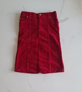 The Children's Place Long Black Corduroy Skirt Size 6 - Picture 1 of 3