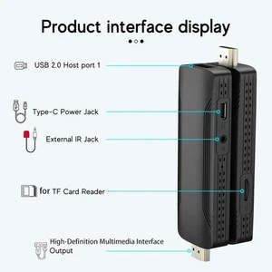 For for Q6 For for Android 10 with 4K Resolution and Fast WiFi Support - Afbeelding 1 van 12