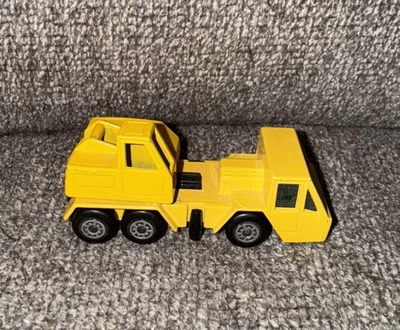 Lesney Matchbox Superfast Crane Truck No.49 1976 Yellow Made in England - Image 1 of 4