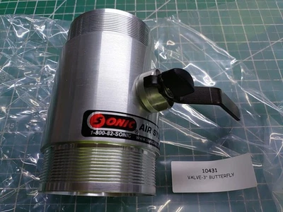 Sonic Air Systems 10431 Butterfly Valve 3" for 3" ID Hose - Image 1 of 2