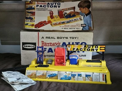 1964 Remco Barney's Auto Factory Assembly Line In Box WOW LOOK !!! - Image 1 of 4