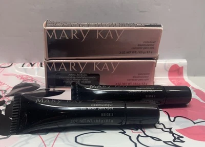 MARY KAY Concealer Beige 2 023470 .3 oz. Net Wt. Retired NEW Lot Of 2 - Image 1 of 4