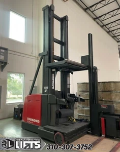 RAYMOND SA-CSR30T Man-Up Swing Reach Turret Truck Forklifts 394" Mast LOW HOURS - Picture 1 of 1