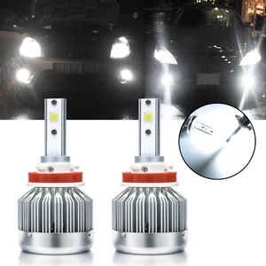 H16 H11 White 6000K LED Conversion Kit Bulbs for Fog Light Driving Lamp 6000LM - Picture 1 of 7