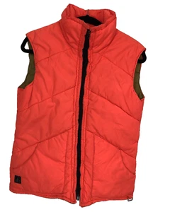 Chaleco acolchado Altra Boulder Colorado naranja neón rosa talla XS LEER - Imagen 1 de 7