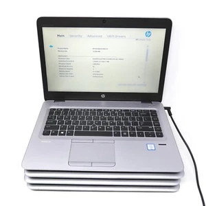 Lot of 4 HP EliteBook 840 G3 - Intel i5-6300U 16GB DDR4 No OS/SSD/AC/Batteries - Picture 1 of 7