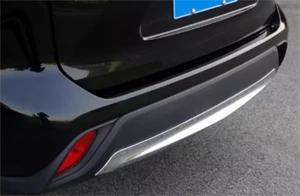 Chrome Rear Bumper Lower Molding Lid Cover Trim For 2020-2023 Toyota Highlander - Picture 1 of 3