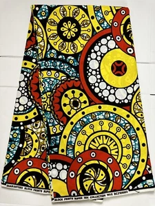Green African Fabric - Ankara - 100% Cotton Fabric - Per Yard - Picture 1 of 3