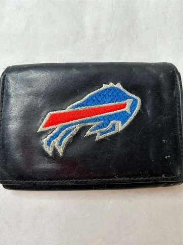BUFFALO BILLS  TRIFOLD WALLET  BLACK  NFL Cover