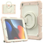 Screen Protector Kickstand Cover For Apple Ipad 10.2 2021 Tablet Shockproof Case