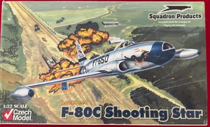 Modelo checo F-80C estrellas fugaces 1/32 SELLADO POR DENTRO - Imagen 1 de 12