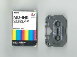 ALPS MD5000 / MD5500 Printer Metallic Red Ink Cassette - Made in Japan