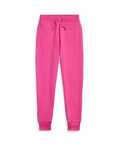 NWT Polo Ralph Lauren Big Girls Terry Jogger Pants Pink 16 - Picture 1 of 1