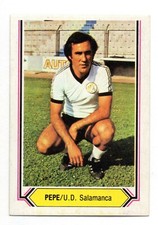 PEPE - U.D. SALAMANCA 1980-81 CHROME ESTE PANINI LEAGUE 80/81