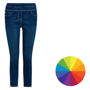 Ladies N@@t Cropped Jeggings SCULPT Blue Sizes 8 - 14 - Picture 1 of 3