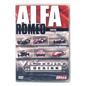Alfa Romeo : Victory by Design (DVD, 2003) SPEED Network Exclusive Mint unopened - Picture 1 of 2