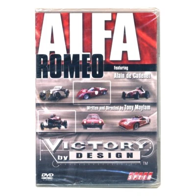 Alfa Romeo : Victory by Design (DVD, 2003) SPEED Network Exclusive Mint unopened - Image 1 of 2