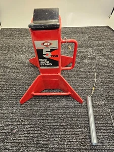AFF American Forge Foundry 3305A Pin-Type Forklift Jack Stand 5 Ton Capacity Red - Picture 1 of 6