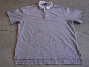 Polo bicolore Ralph Lauren vintage anni 90 - Foto 1 di 4