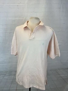 SPRING/SUMMER Polo Ralph Lauren Men's Light Pink Cotton Polo Shirt XXL $118 - Picture 1 of 9