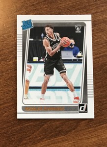 Kessler Edwards 2021-22 Donruss Rated Rookie #204 Brooklyn Nets RC