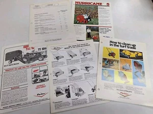Parker lawn sweeper vacuum blower Specification Sheets Advertising Brochures - Picture 1 of 9