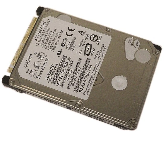 Hitachi DK23EA-20 Travelstar DK23EA 20Gb 2Mb 4200Rpm ATA-100 2.5-Inch Hard Drive - Image 1 of 1