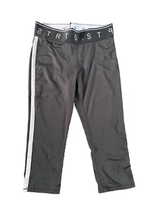 Adult Size S-M Black Gym Leggings Cropped Used H&M - Picture 1 of 5