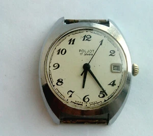Vintage Poljot Russian watch mechanical 17 stones  - Picture 1 of 3