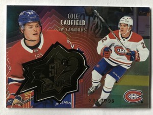 Cole Caufield SPX GOLD SP Finite /799 2021-22 UD Upper Deck 21/22 Rookie RC #26