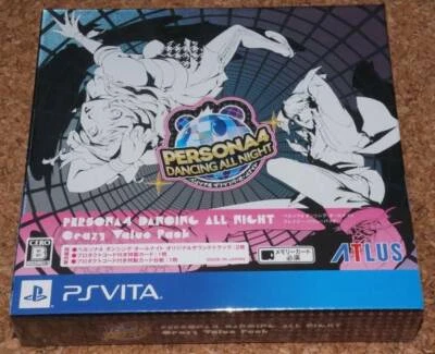 【New】PS VITA Persona 4 Dancing All Night Crazy Value Pack Limited Edition F/S - Image 1 of 3