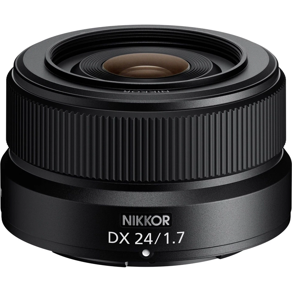 Nikon NIKKOR Z DX 24mm f/1.7 Wide Angle Prime Lens - Nikon Z, Black